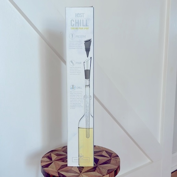🥂 NWT Host CHILL Wine Chilling Pouring Spout & Stick - Picture 10 of 17